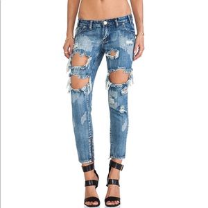 One Teaspoon Trashed Freebirds